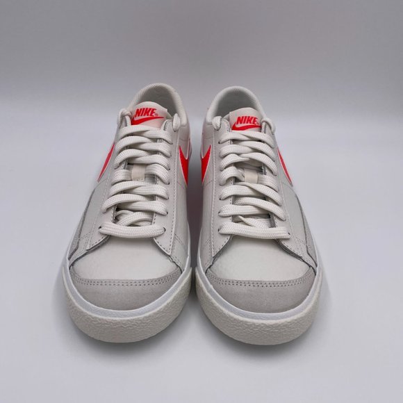 Nike Blazer Low ' 77 White / Crimson Womens Shoes - Picture 3 of 8